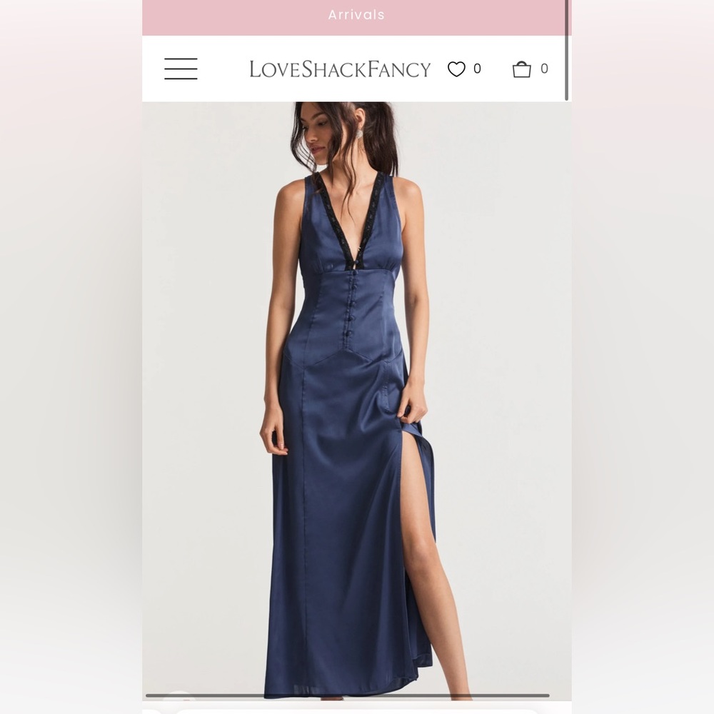love shack fancy Mazarin maxi dress size 2! in great condition!